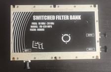 10 MHz bis 20 GHz  schaltbare Filteebank/Modul