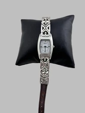 BRIGHTON Women's Wristwatch New Orleans Quartz Rectangular  20mm - New Battery