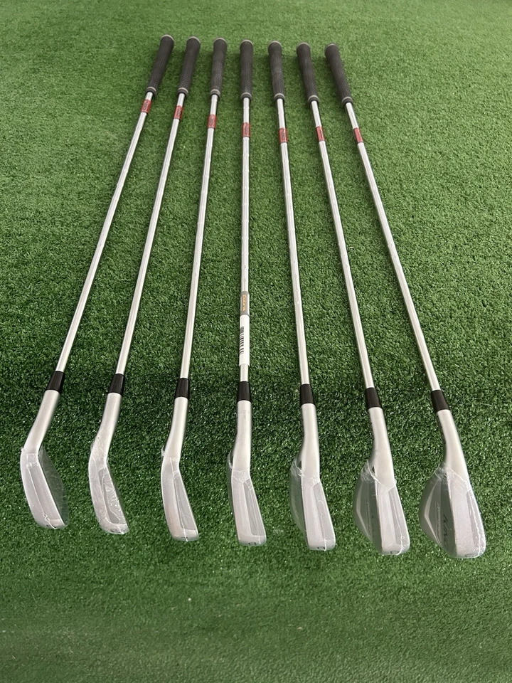 NEW LH Cobra King Forged Tec One Length Iron Set 5-G / KBS $-Taper Lite Regular - Image 2 of 4
