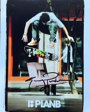 TOREY PUWDILL SIGNED 8X10 PHOTO PLAN B SKATEBOARD RED BULL RACC TRUSTED SELLER C