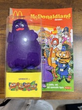 Vintage 1976 Remco McDonald  s McDonaldland Grimace Sealed On Card MOC