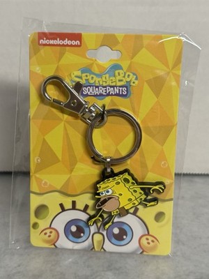 SpongeBob SquarePants Nickelodeon Metal Key Chain Spongegar Caveman