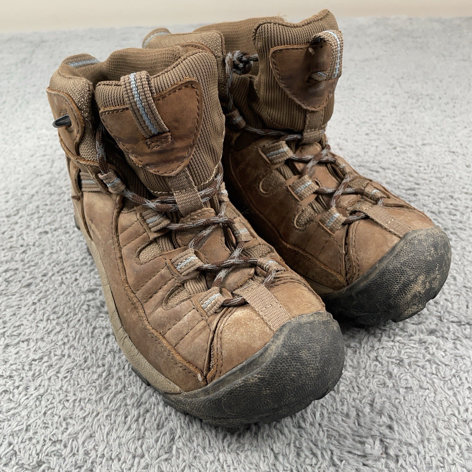 Keen Targhee II Mid Boots donna 6 5 marrone escursionismo impermeabili scarpe stringate