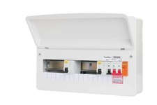 FuseBox F2016DX100 16 Way Dual RCD Type A 100A Consumer Unit & Surge Protection