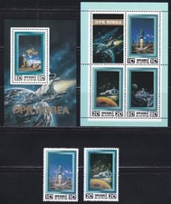 Corée 1982 MNH Mi 2255-2256 + Blocks 119 120 Sc 2195-2198 Space Exploration **
