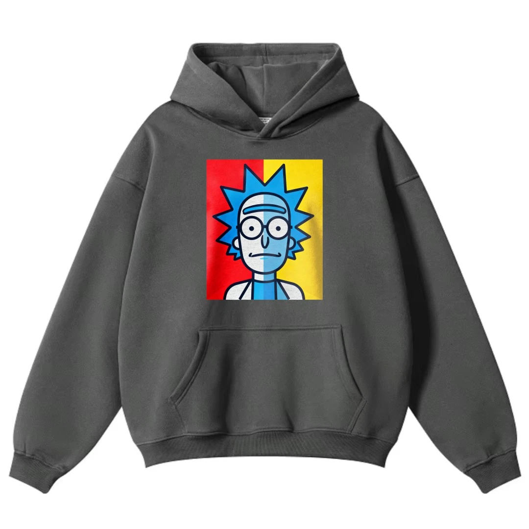 Rick and Rickandmorty Rick Pop Art Graphic Hoodie