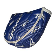 TaylorMade TP Collection Mallet Putter Head Cover Blue USED