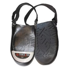 Impacto T2gus Toes2go Steel Toe Cap Overshoes, Toe Guard Cover, Black/Green,