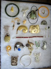 VINTAGE Lot Jewelry Wearable Miriam Haskell PARK LANE LAUDER CROWN TRIFARI JJ