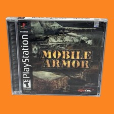 Mobile Armor Sony PlayStation 1 PS1 Agetec (CRACK IN CASE)