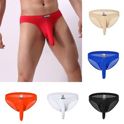 Men Briefs Underpants Panties Underwear Elephant Nose Big Pouch Sex  