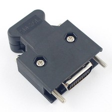 1Pcs SCSI 20 Pin 20P MDR Male CN Wire Mount Plug Drive Connector For Cable