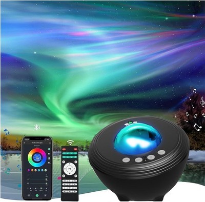 Galaxy Projektor Sternenlichter Projektor für Schlafzimmer mit 33 Beleuchtungen,