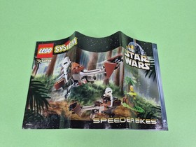 LEGO Vintage Star Wars Speeder Bikes Set (7128) - 100% Complete w/ Instructions
