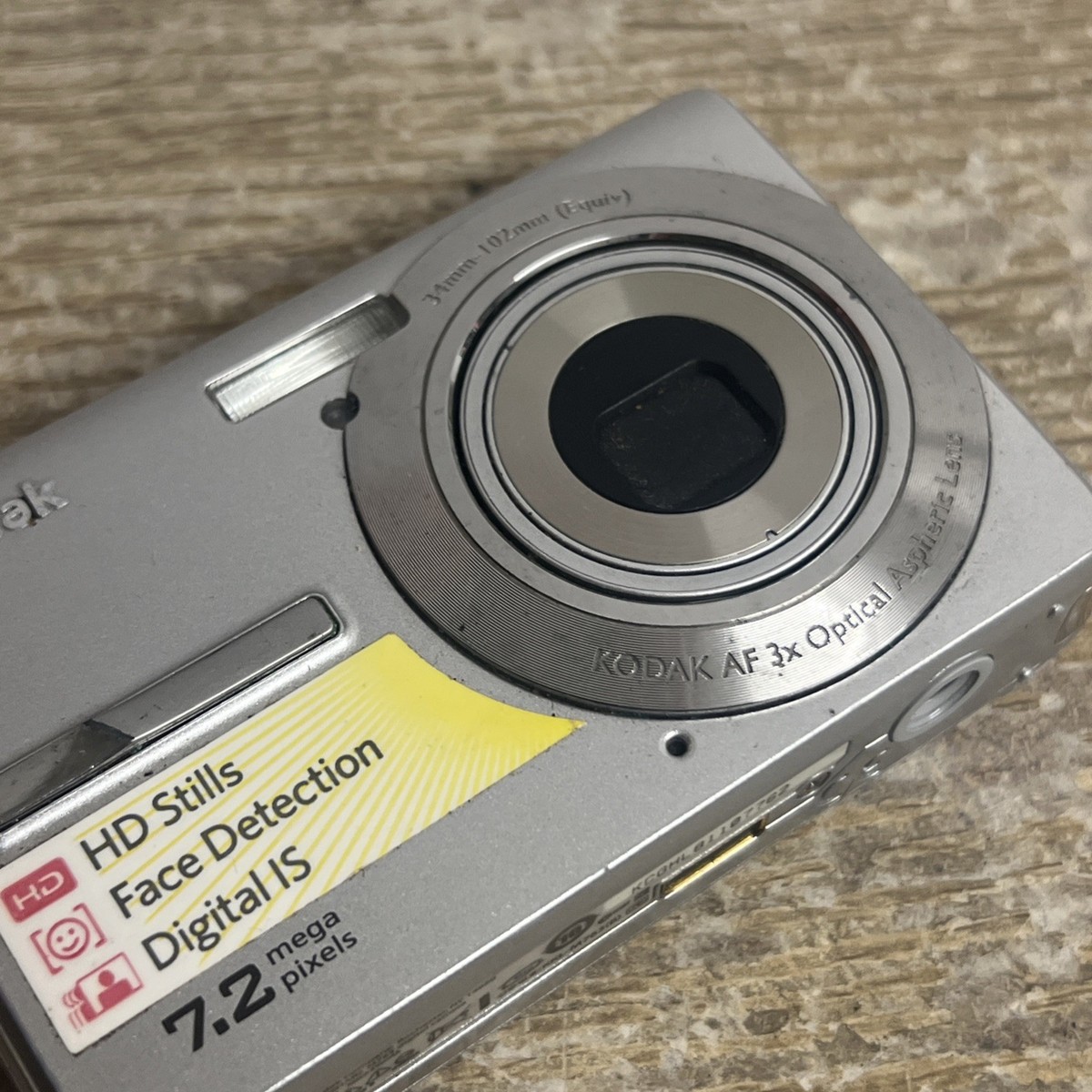 Kodak EASYSHARE C813 8.2MP Digital Camera - Silver for sale online