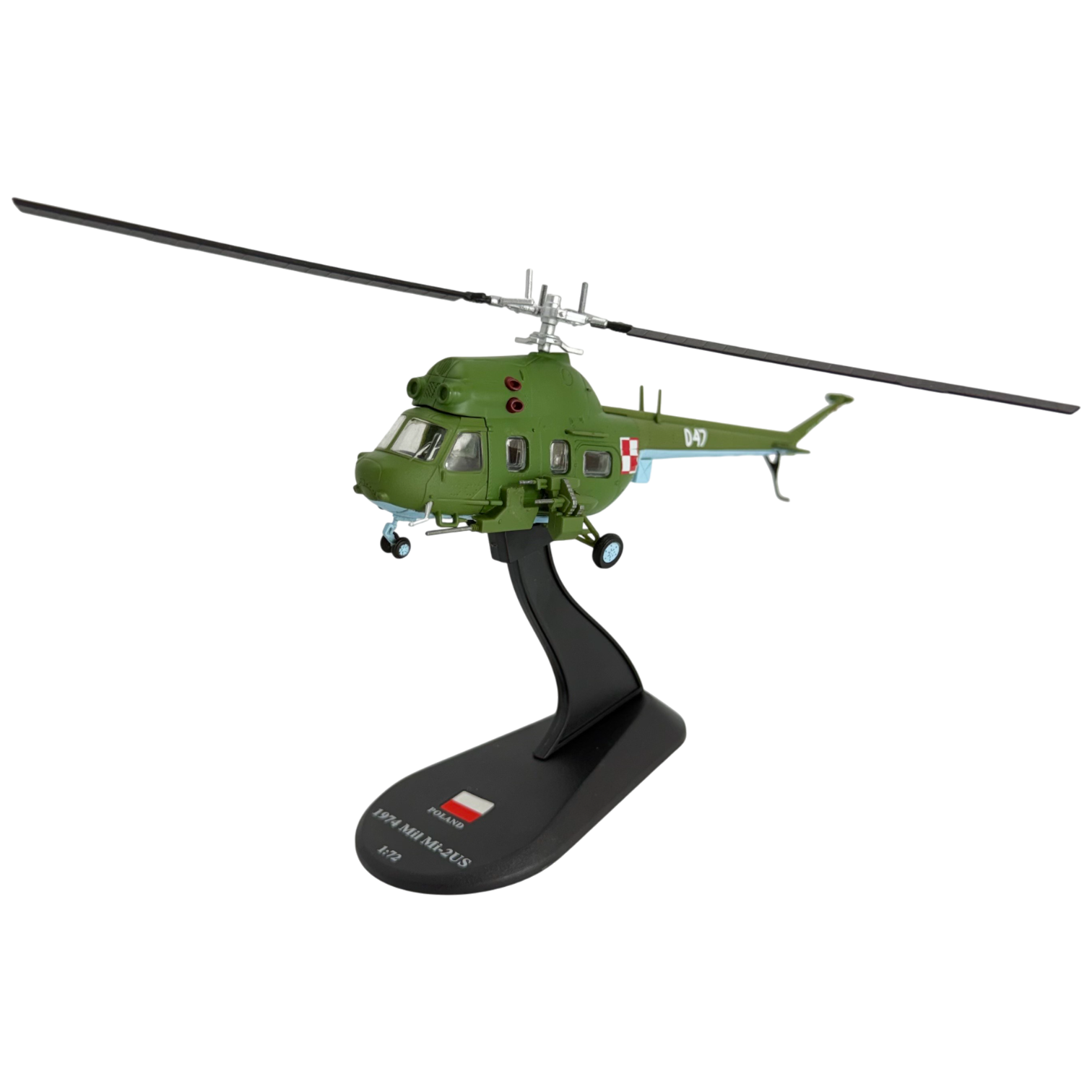 Mil Mi-2US Diecast Metal Aircraft Model Plane Gift - 1/72 Scale