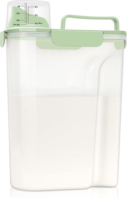 Airtight Rice Storage Container, 7-10Lbs Cereal Dry Food Flour Bin, Pet Dog Cat