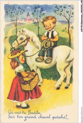 AVFP5-0322-ILLUSTRATE - Or go you basile - On your big horse perched