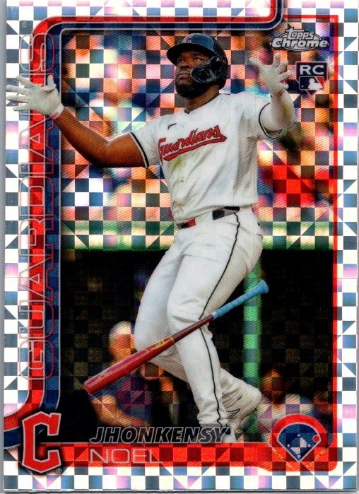 2025 Topps Chrome - Jhonkensy Noel #291 X-Fractor (RC)