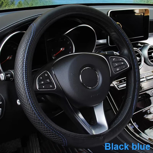 Universal Car Steering Wheel Cover Microfiber Leather Protection Cover anti Slip