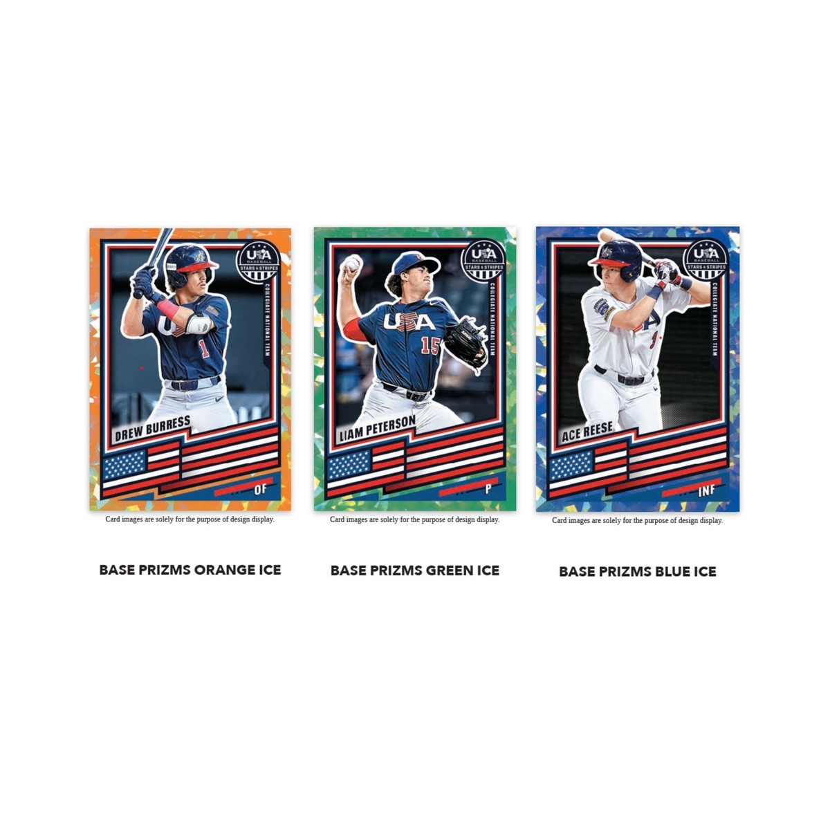 2026 Panini Prizm USA Stars & Stripes Baseball 40Ct. Mega Box 