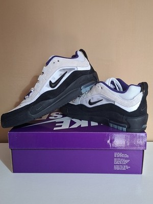 Nike Air Max Ishod White Black Court Purple Größe EU 44 NEU