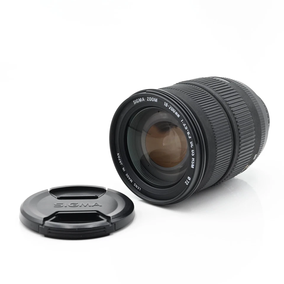 Lente Nikon #251 Sigma AF 18-200 mm f3,5-6,3 DC OS HSM