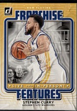 Stephen Curry 2020-21 Donruss Franchise Features Golden State Warriors #10