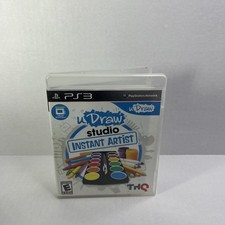 Udraw Studio Instant Artist PS3 Game W/Case And Manual (Tablet not Included)