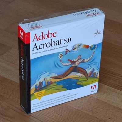 Software Adobe Acrobat 5.0 Vollversion für Windows