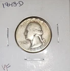 1948-D Washington Quarter As Shown