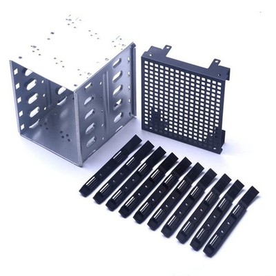 5,25  auf 5 X 3,5   HDD Cage Rack FestplattengehäUse Festplattenfac4957