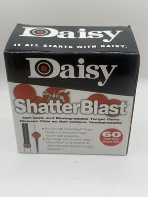 Daisy 2'' Shatter Blast Target 60 Count