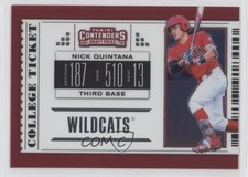 2019 Panini Elite Extra Edition College Ticket Nick Quintana #CT-NQ 8d2