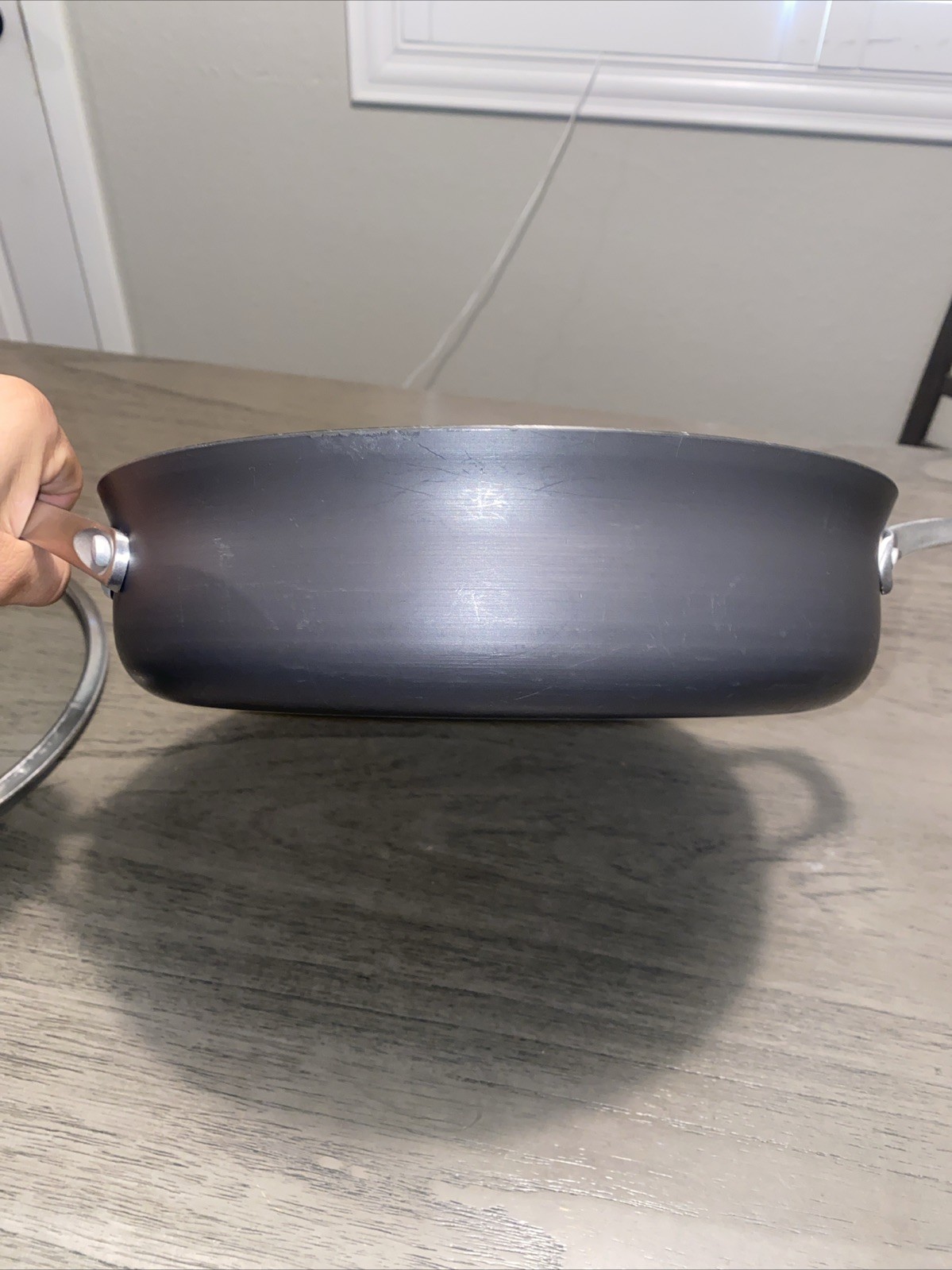 CALPHALON 5004 UNISON SEAR DISHWASHER SAFE 4QT•3.7L - HEAVY & QUALITY COOKWARE