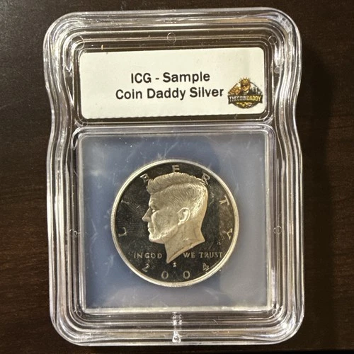 2004-S Kennedy Half Dollar — photo from the most recent tracked eBay sale