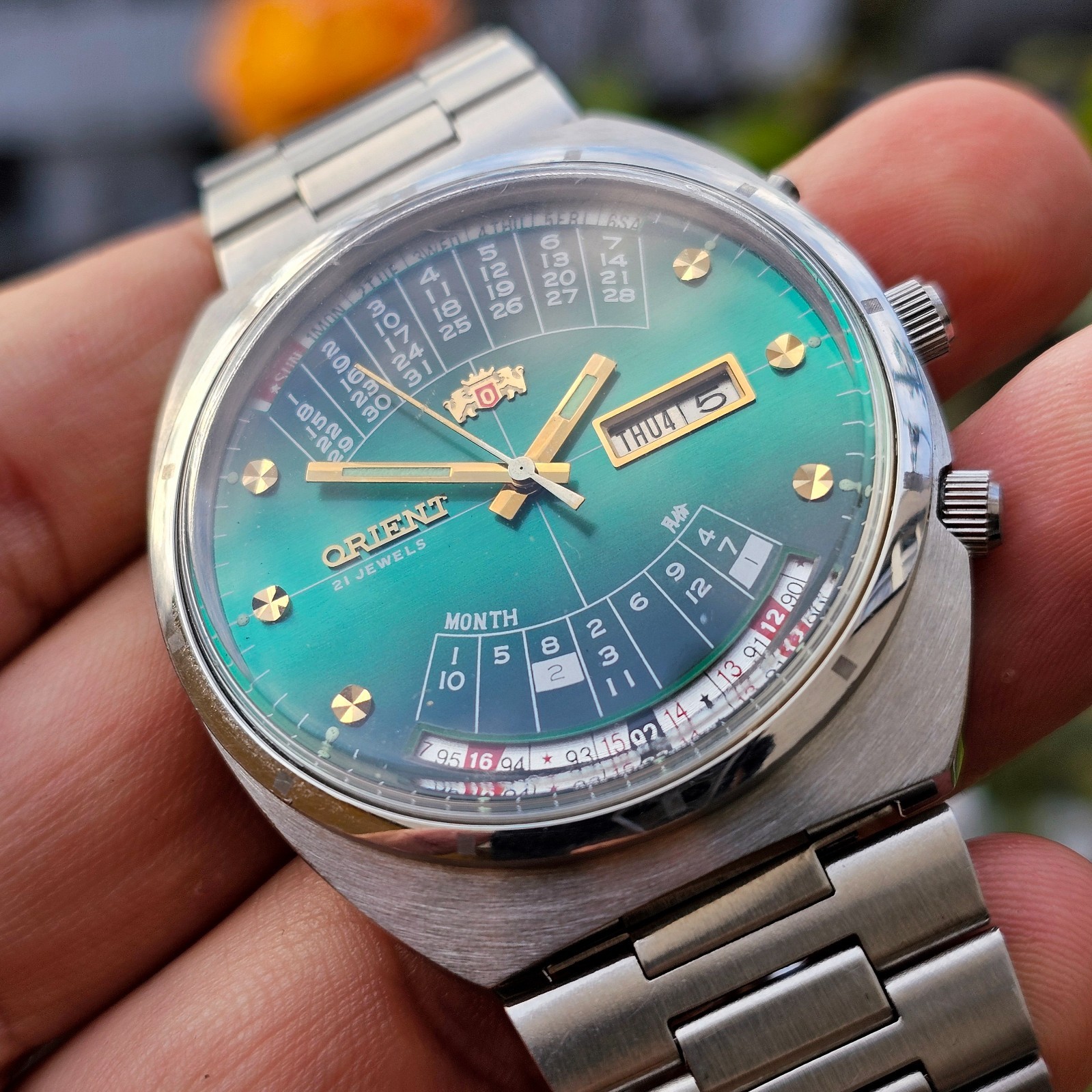 Beautiful Orient Multi Calendar Automatic Men's W… - image 11