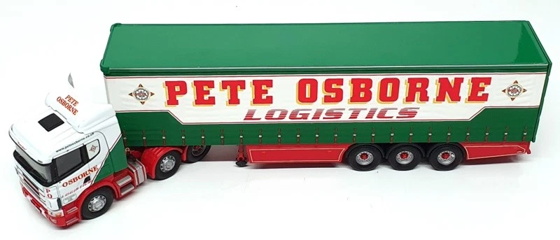 Corgi 1/50 Scale CC12209 - Scania Curtainside Truck (Pete Osborne Logistics Ltd) - Bild 4 von 4