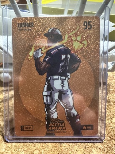 2026 Bo Jackson Battle Arena Lumber Fire Icon Battlefoil Orange IBF-185