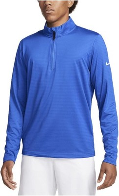Nike Victory Men's Dri-FIT 1/2-Zip Golf Top (Game Royal/White, FD5837-480) Size