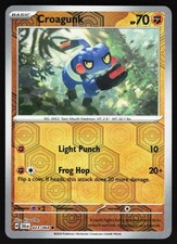 Croagunk 023/064 Pokemon SV: Shrouded Fable Reverse Holo Common NM