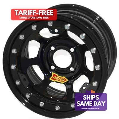 Aero Race ARW33-174520X Powder Coated Black Steel 13 Inch Wheel Rim 4x4.5 13x7 - Picture 1 of 9