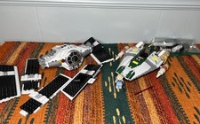 LEGO STAR WARS Vader's Tie Advanced vs. A-Wing Starfighter (75150) INCOMPLETE