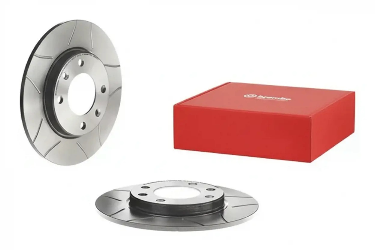 2x Bremsscheibe Brembo 08960275 2 Bremsscheiben für Citroen für Peugeot - Bild 2