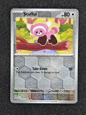 Pokémon Tcg Stufful | Englisch 52/64| Reverse Holo