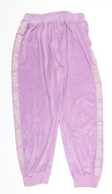Marks and Spencer Mädchen lila Harry Potter Hogwarts Velours Jogginghose 11-1