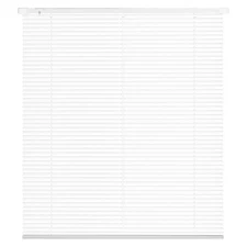 Mini Blinds 43.3" W x 48" H 1" Slat Cordless Light Filtering No-Drill Mini Blind