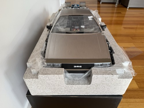 Hot Toys MMS260 1:6 Scale Back to The Future Time Machine, Original Shipper Box. - Picture 8 of 9