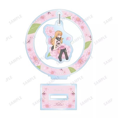 Acrylständer / Acrylplatte Peach Blossom Black Witch Passes !! Trading Botania