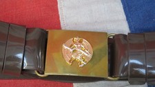Vintage British Army Inns Of Court & City Yeomanry Dress Belt Rough Rider